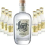  Moscow Mule Set - Lions Vodka 70cl (42% Vol) + 6x Fever Tree Ginger Beer 200ml