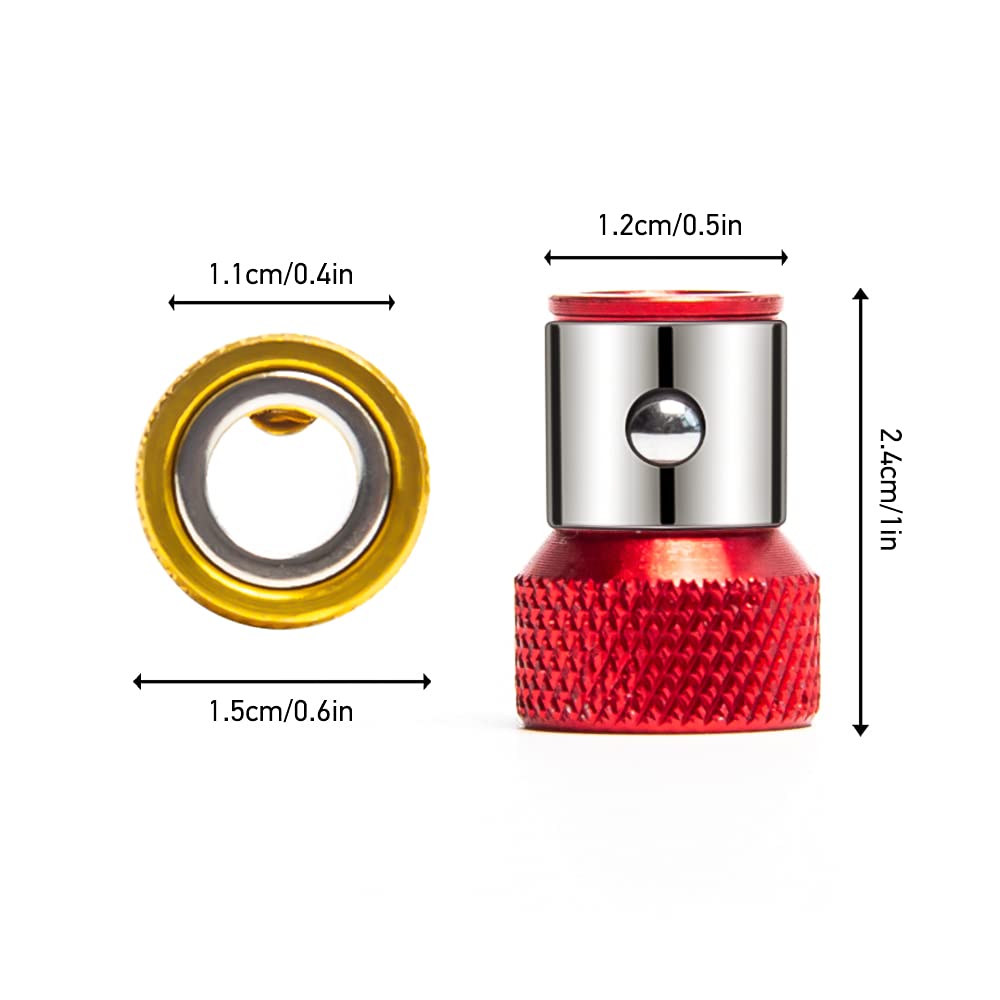 3 Magnetringe Für Schraubendreher – 1/4 Zoll, Anti-Rutsch, Für Bits