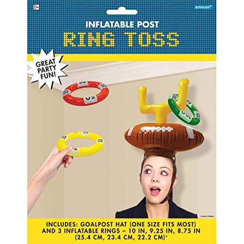 Amscan Inflatable Post Ring Toss, Party Game