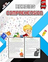 Reading Comprehension for 4th Grade: Games and Activities to Support Grade 4 Skills, Grade 4 Reading Comprehension Workbook B08993YRVV Book Cover