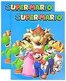 Super Mario 2-Pocket School Folders, 9.5' x 12', 2-Pack