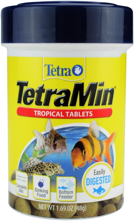 TetraMin Complete Diet Tropical Tablets, 1.69-Ounce, 85-Ml