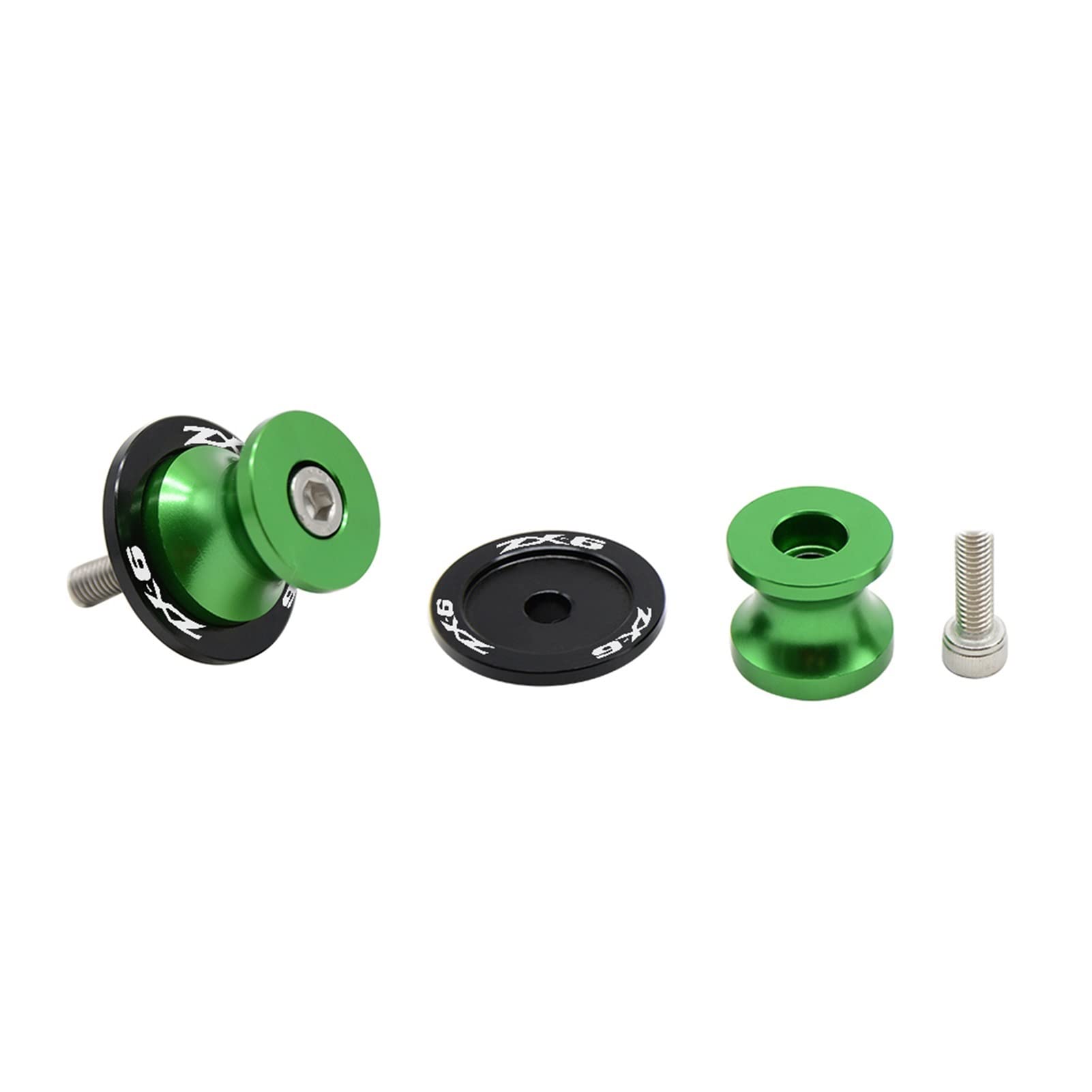 Amazon.com: XBMTN Starting Pegs Motorcycle Swingarm Spools
