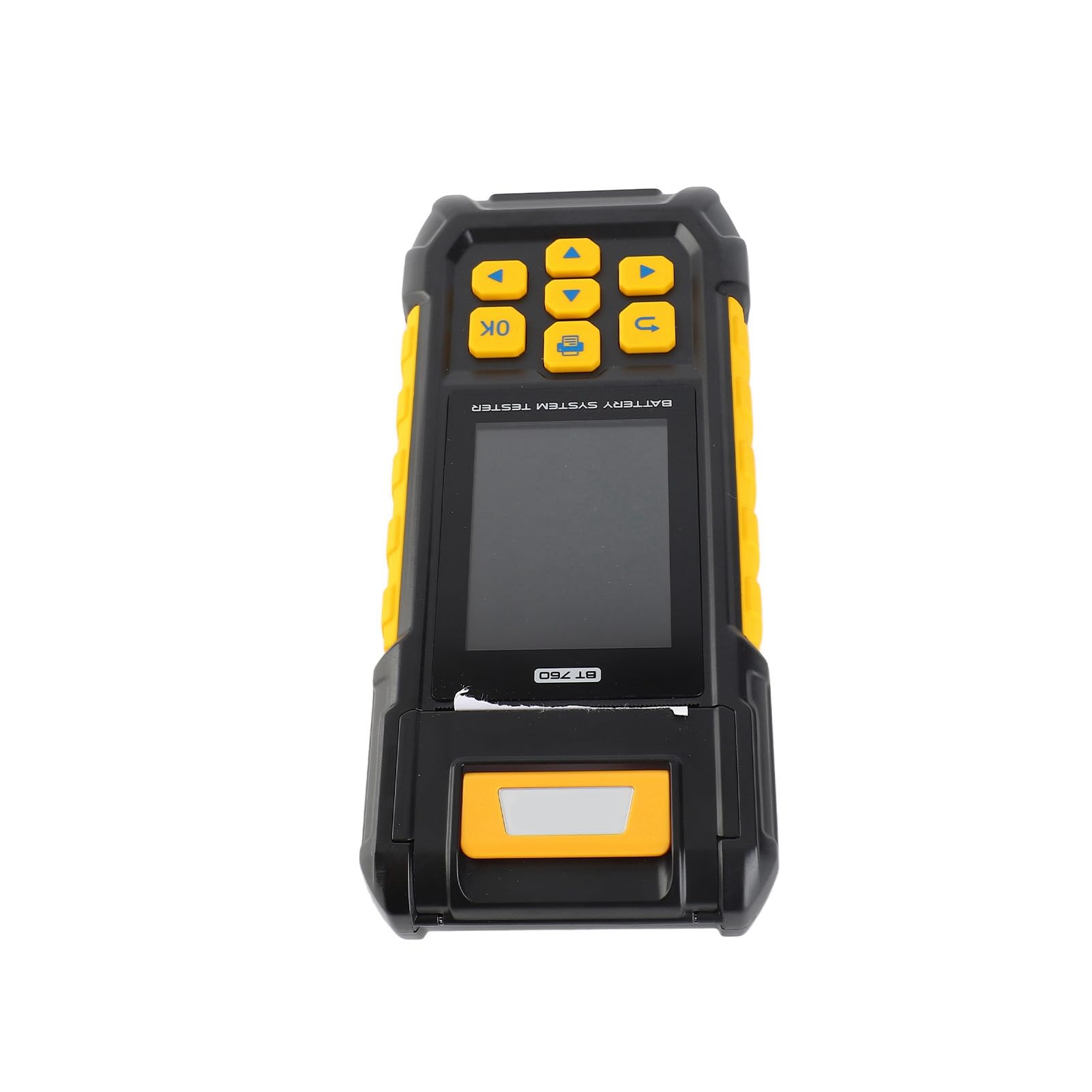 Dioche Analizzatore Digitale di Carico per Batterie per Auto da 12 V per Autoveicoli Digitale con Stampante Integrata per Batterie Normali Allagate, AGM e Al Gel, Supporto Multilingue, Accurato