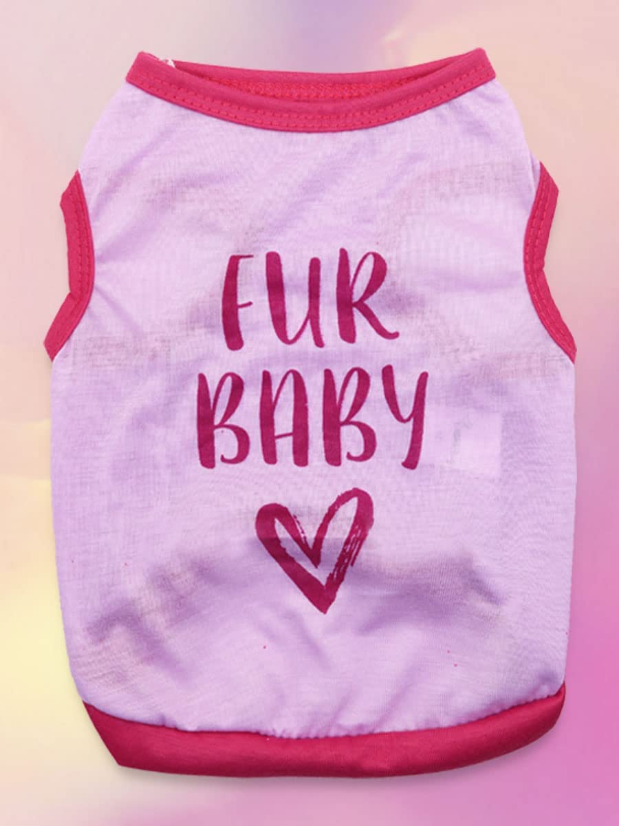6 paquetes de camisas para perros pequeños, ropa para perros pequeños, camisetas para cachorros, ropa para gatos, chaleco femenino