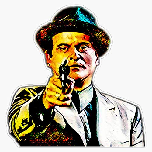 Joe Pesci Mafia Gangster Movie Goodfellas Painting Yellow Sticker Decal