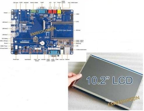 FriendlyARM S5PV210 Cortex A8 ,TINY210 SDK+10.2 inch Touch Screen,512MRAM+256M Flash,Development Board ,Android4.0