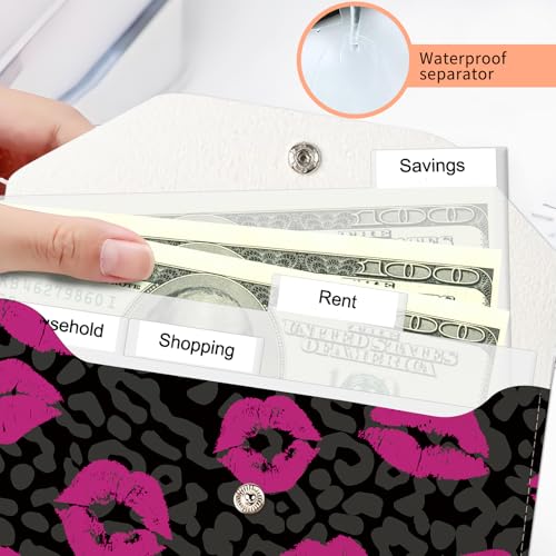 Portefeuille réutilisable en cuir synthétique pour le shopping