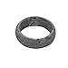 Handcrafted Meteorite Ring, 7.8mm Width, Natural Westenden Pattern, Altai Iron (Size: 10)