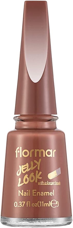 Flormar Oje- Jelly Look Nail Enamel Ultra Parlak Koyu Bej Oje 8690604568864 34000007-JL54 TERRACOTTA One Size