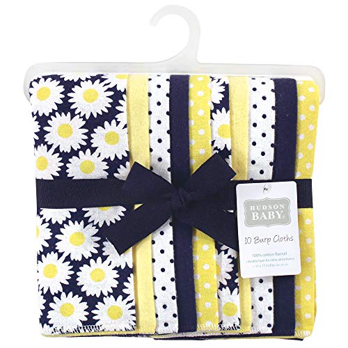 Image of Hudson Baby Baby Flannel Burp Cloths