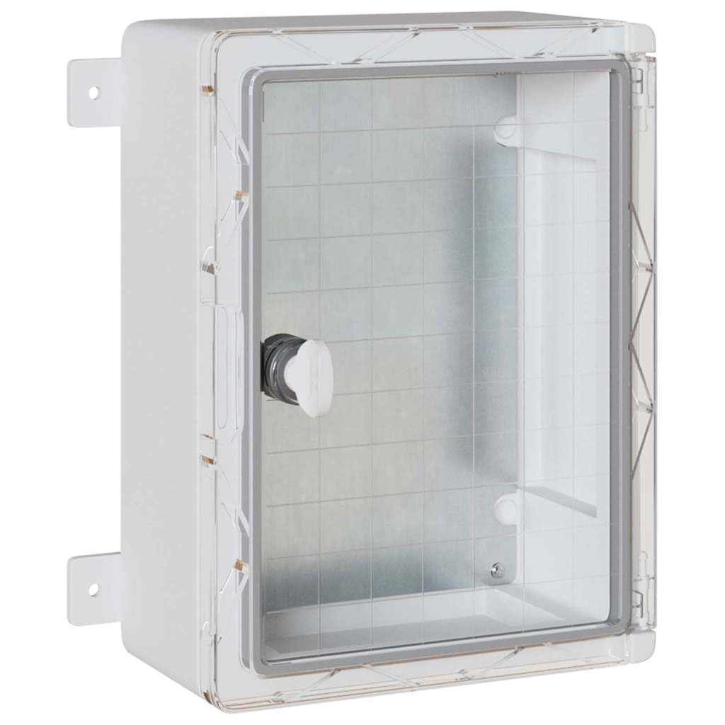vidaXL Steuerungsschrank Grau 32 x 13 x 33 cm ABS Kunststoff
