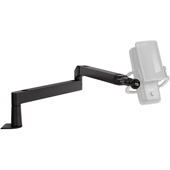 Elgato Wave Mic Arm LP - Premium Low Profile Microphone Arm with Cable Channels for a Clean Workplace Table Clamp Versatile Fully Adjustable Ideal for Podcast Streaming Gaming Home Office