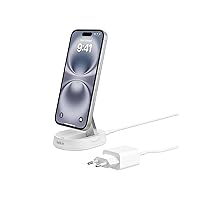 Belkin BoostCharge Pro Caricatore Magnetico Convertibile 15W, Caricabatterie Wireless