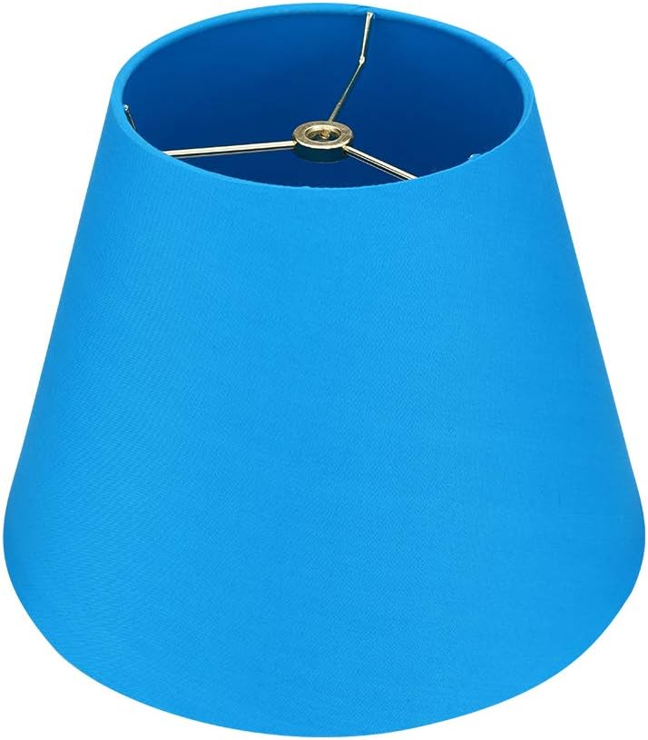 ALUCSET Small Lamp Shade, ALUCSET Barrel Fabric Lampshade for Table