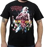 Hardcore Apparel Cannibal Corpse (Eaten Back to Life) Men's T-Shirt Black