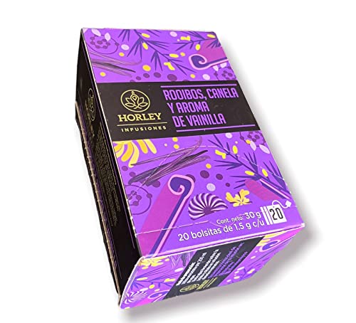 Reviews de Serenate te Top 10. 40 Horley Rooibos Canela y Aroma Vainilla 20 sobres, 30 gramos