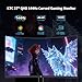 KTC 27 Inch Curved Gaming Monitor, 1440P QHD 144Hz PC Monitor, 1500R Computer Display Adaptive Sync, HDR400, 4000:1 Contrast, Eye Care, DP HDMI Port, VESA Wall Mountable, H27S5C