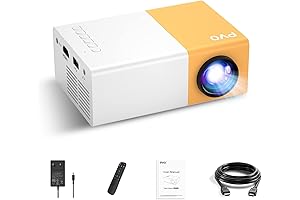 Mini Car Cinema: PVO Portable Projector for Kids' Cartoons and Outdoor Movies