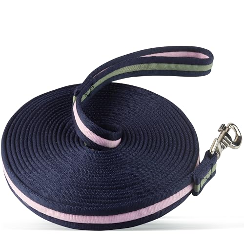 HackFond 26FT Horse Lunge Line Soft Polyester Equine Lunging Rope with 360° Swivel Snaps, Durable Training Lead for Groundwork, Long Lining, Ground Driving & Daily Horse Training 05