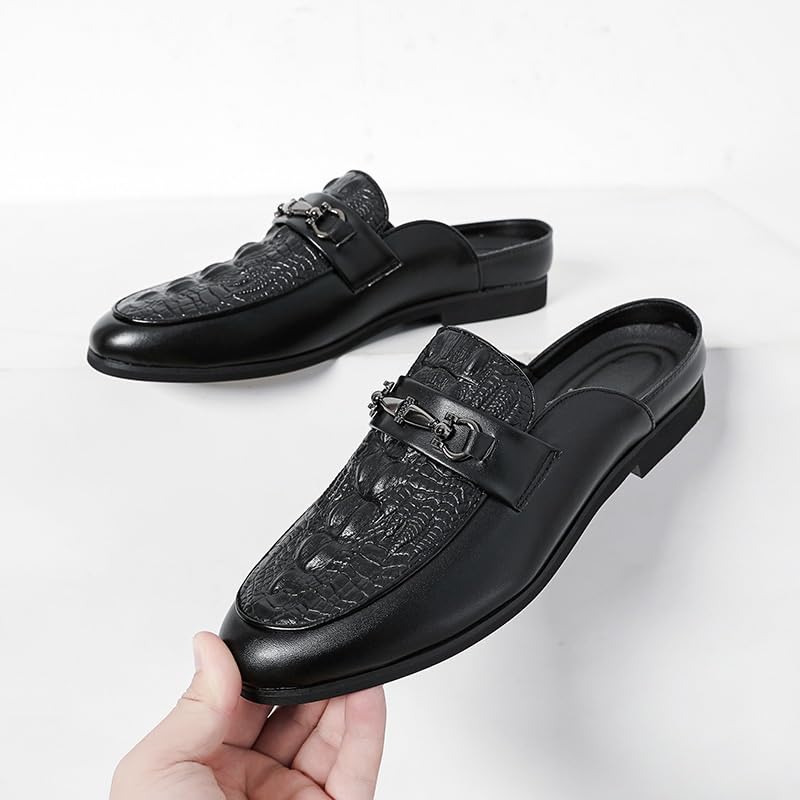 Men's Loafers, Handmade Leather, Slip-in Slippers, Breathable, Comfortable, Soft, Hand-Stitched Casual Shoes for Men3