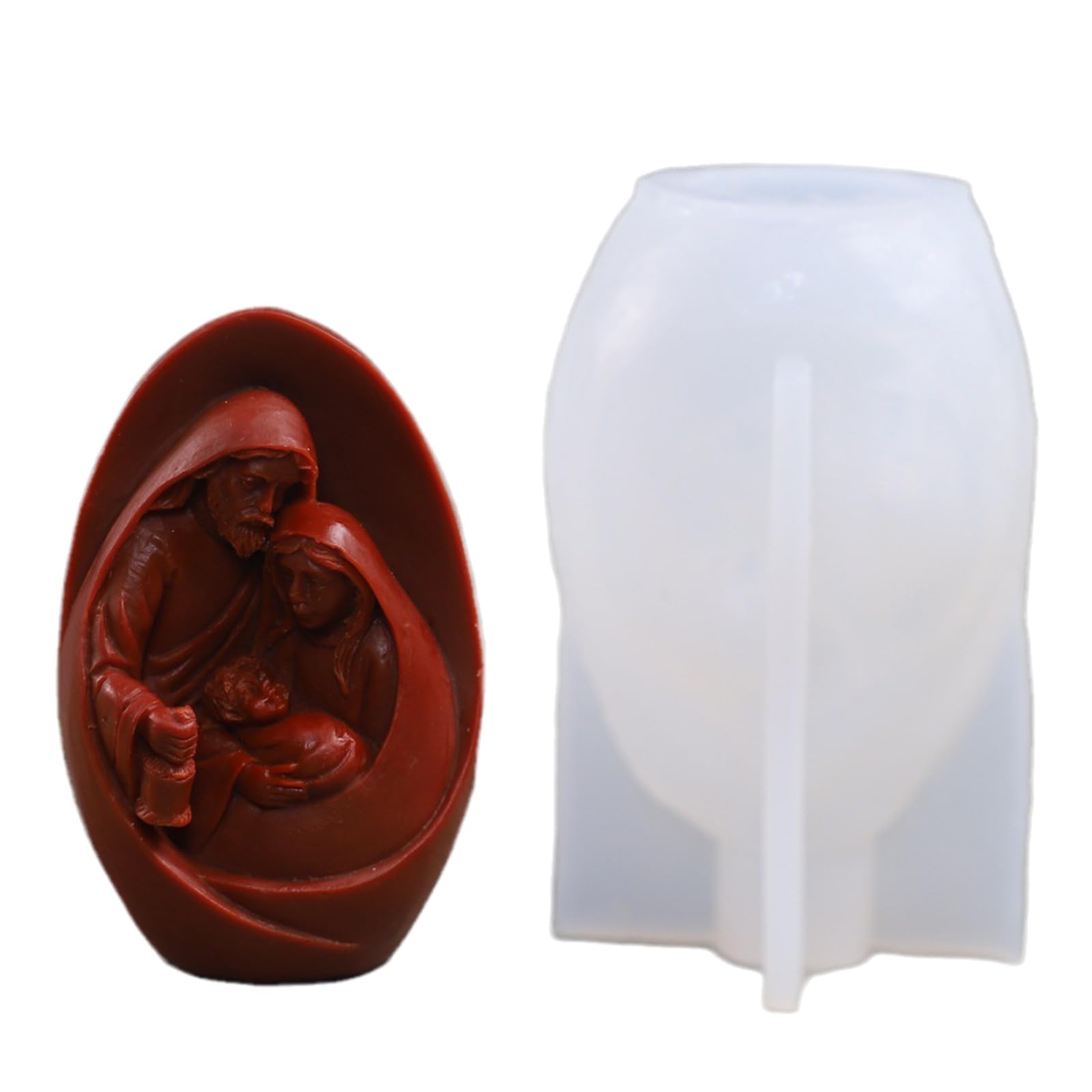 Buxuaaaa Resin Casting Molds 3D Silicone Geometric Mold Silicone Mold Handicrafts for Making for