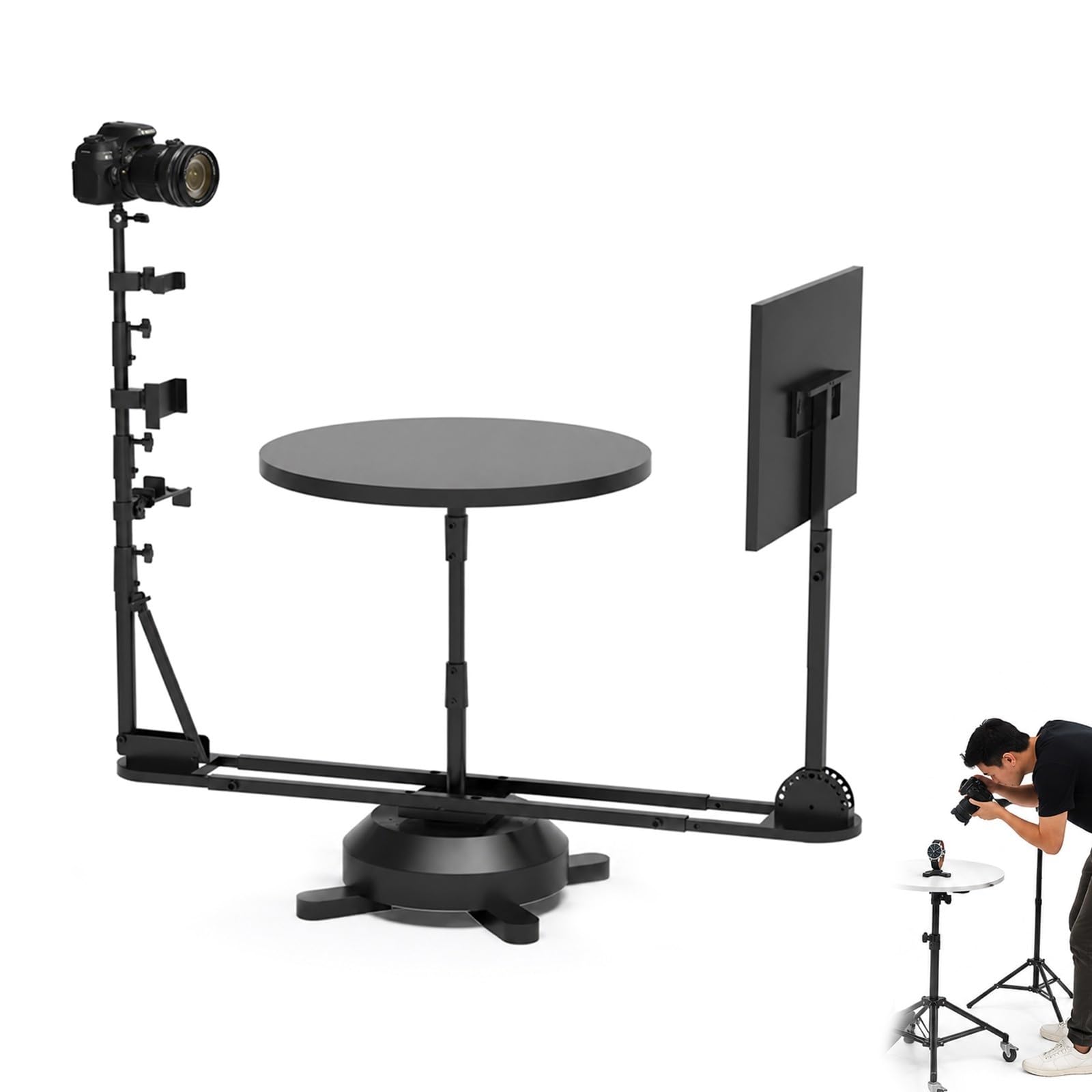 Plataforma giratoria eléctrica panorámica de 360 ​​Grados para fotografía