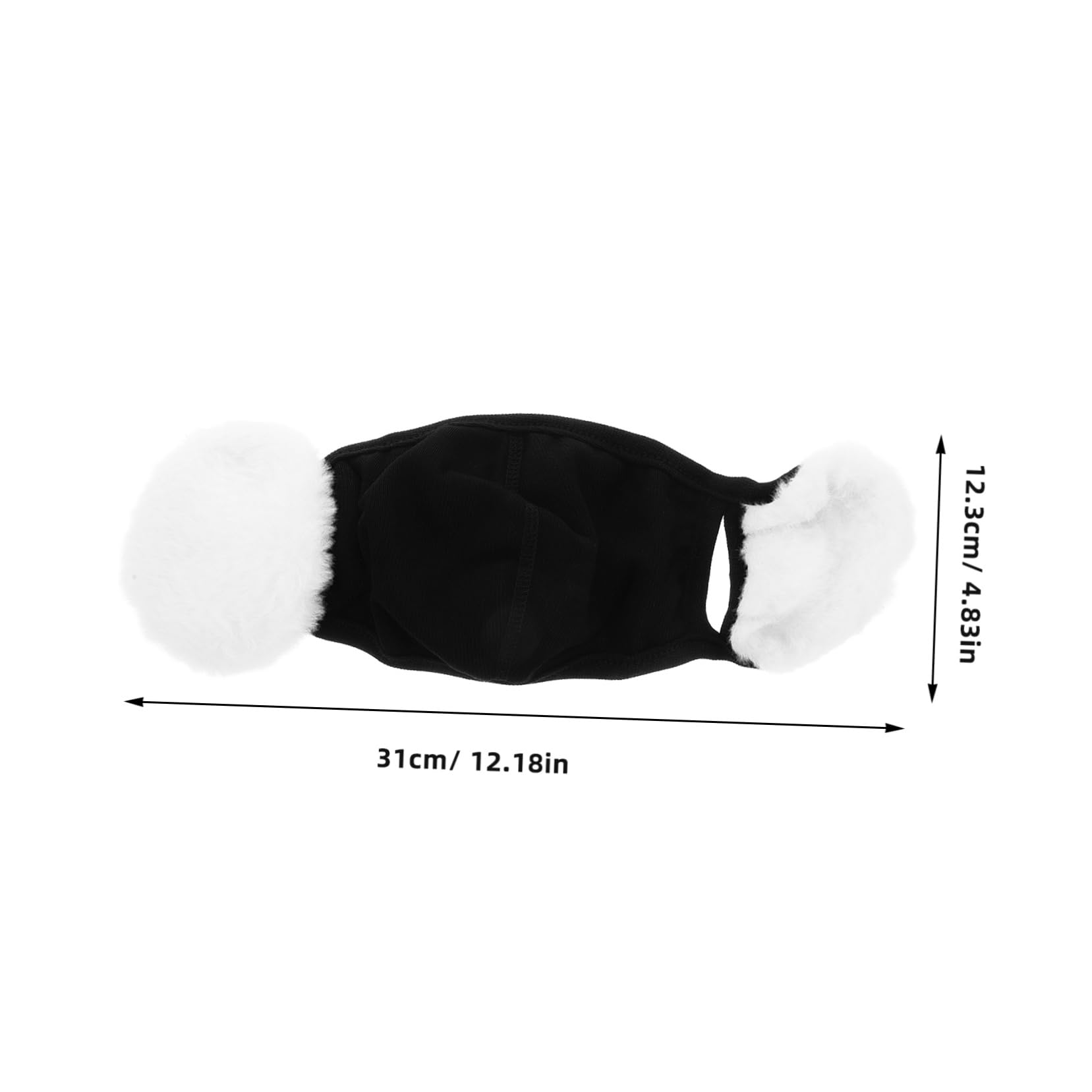 Ipetboom Winter Ear Face Mask Ear Warmer Headband Men's Snow Ski Mask Unisex Face Cover