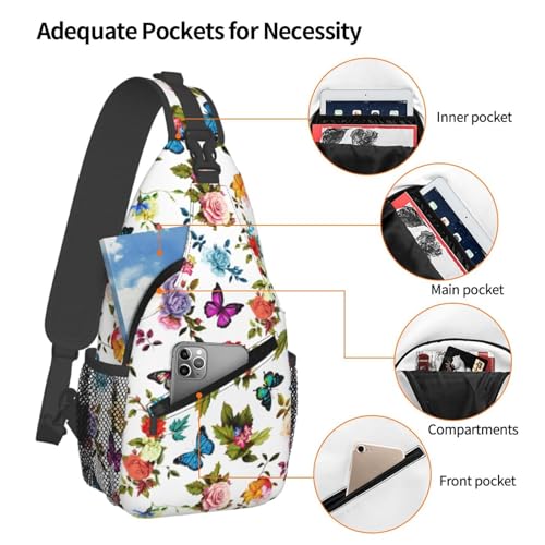 Image of Sling Backpack For Men Hiking Daypack Crossbody Shoulder Bag Travel Chest Pack | Hiking