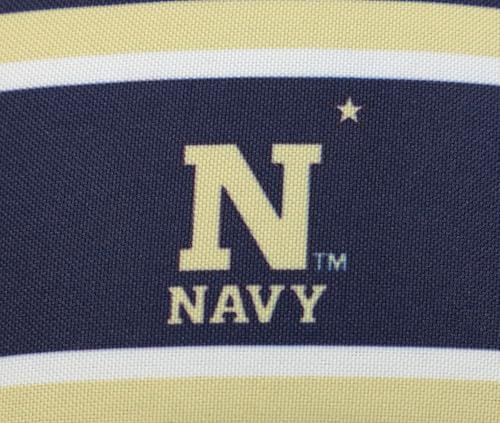 Image of FOCO NCAA Printed Team Logo and Color Stripes Comfortable Slide Sandals