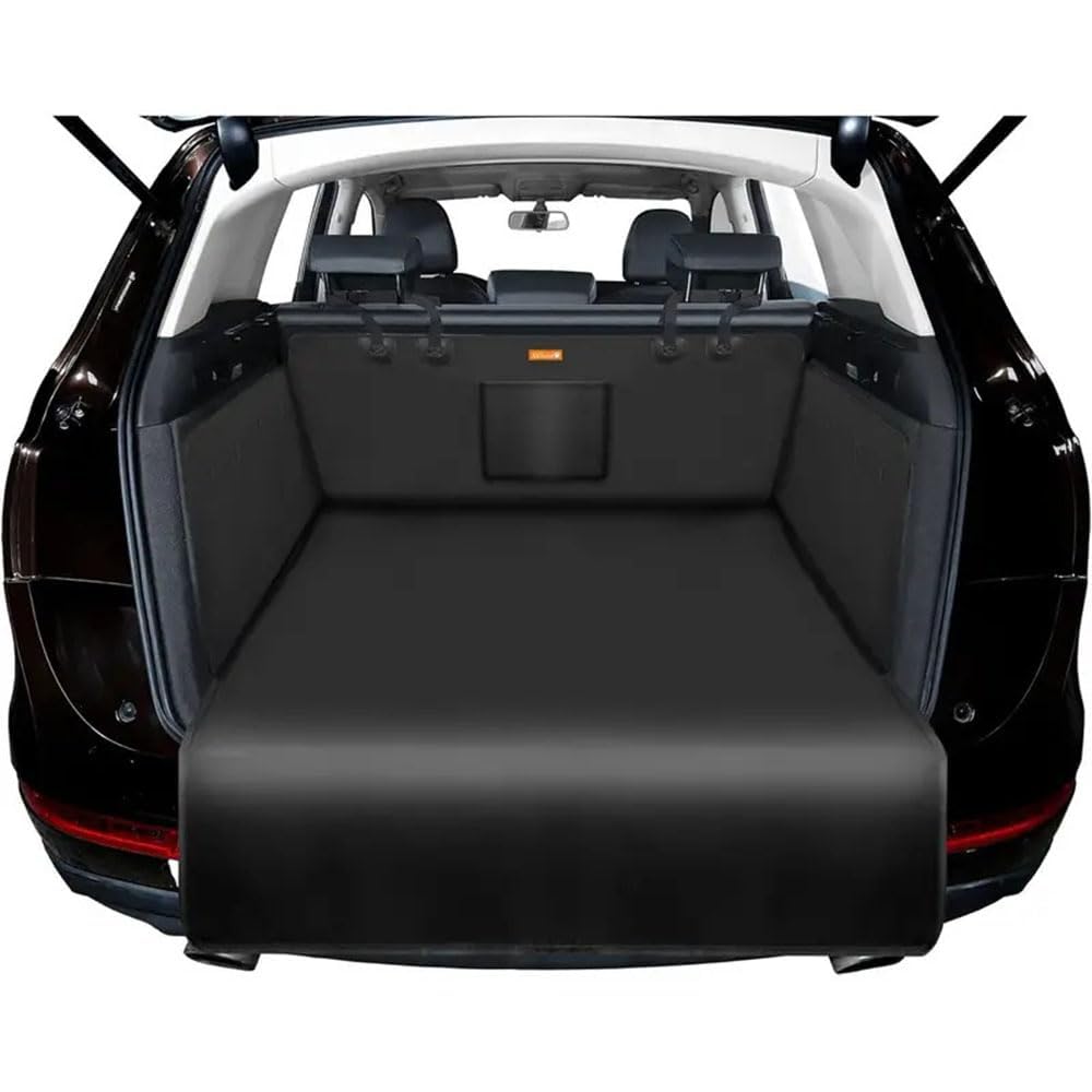 WENINETIES Dog Car Boot Liner for Mercedes-Benz EQA (H243) 2021-, Waterproof Pet Cargo Protector Mat with Bumper Flap Heavy Duty Quilted Travel Cover Auto