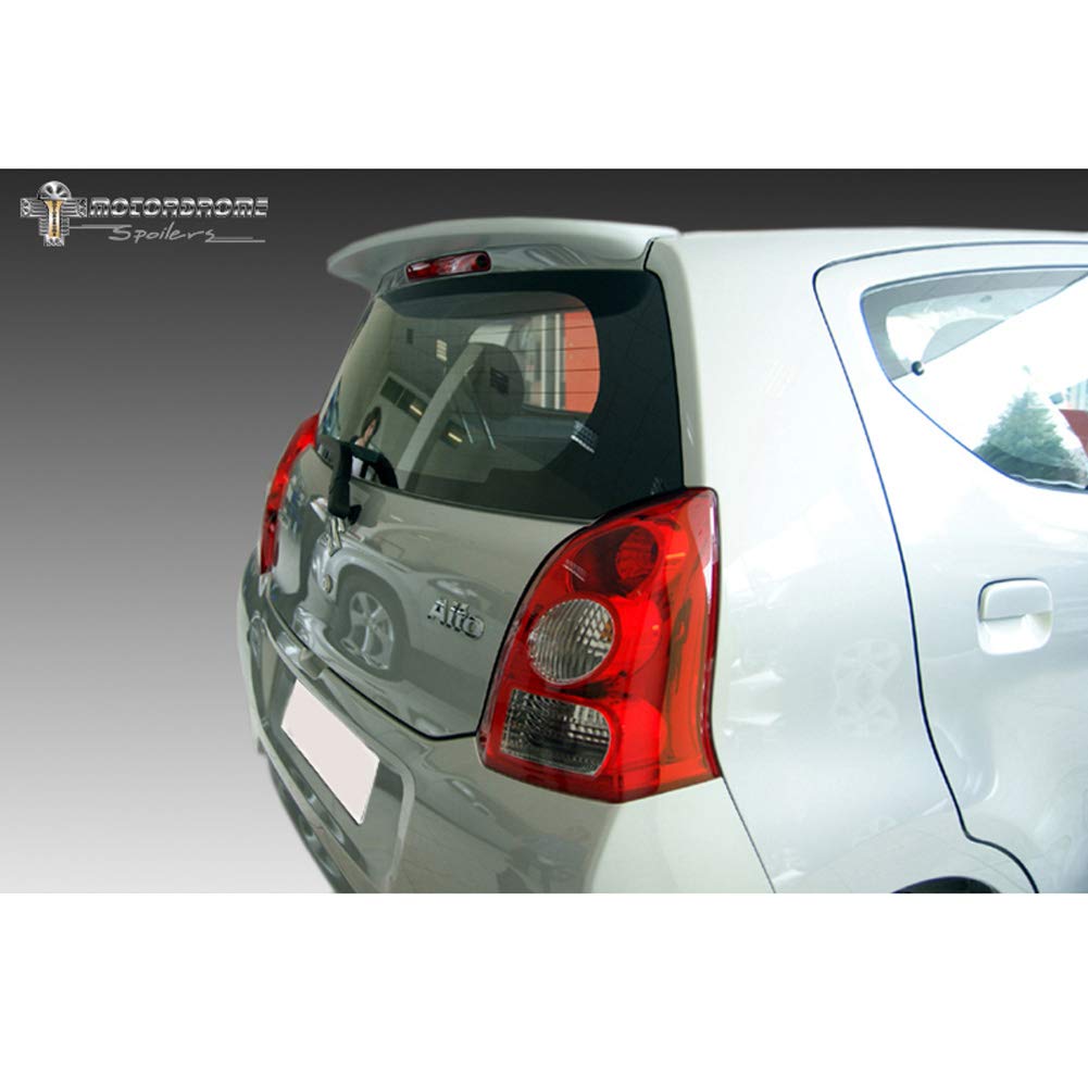 Motordrome Dachspoiler kompatibel mit Suzuki Alto / Nissan Pixo 5-türer 2009-