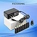 UL Listed 12V (Real 2A) AC/DC Adapter, 12 Volt 2000mA Power Supply with 9 Tips for LED Strip Lights, CCTV Cameras, GPS, Routers and More，100-240V 50/60Hz Input, 4 ft DC Cord, by CENTROPOWER