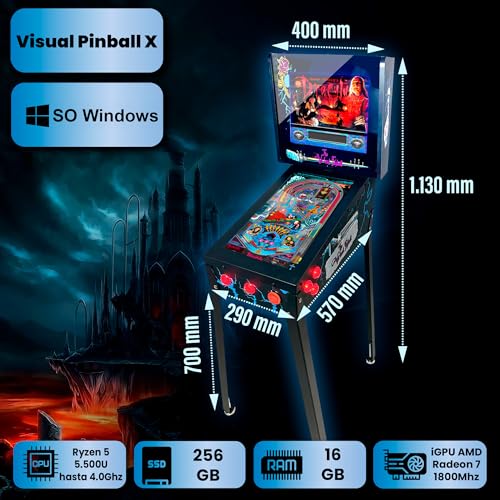 Flipper virtuel avec 500 tables et 900 jeux d'arcade - Vue 1