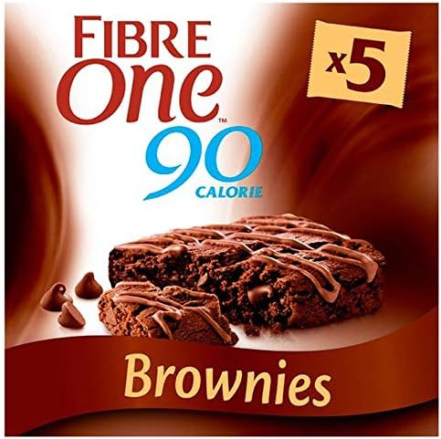 Fibre One 90 Calorie Chocolate Fudge Brownie Bars 5x24g