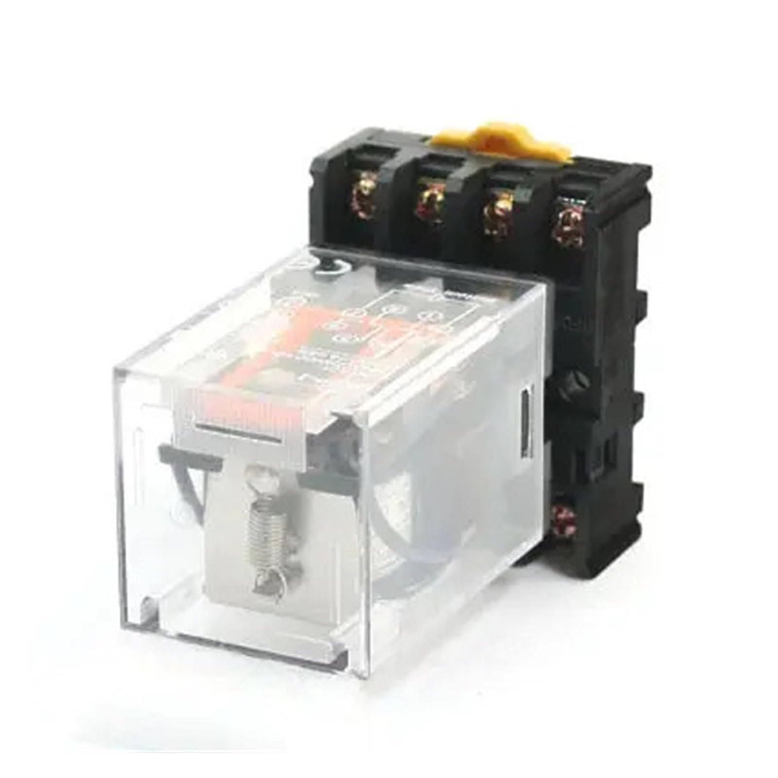 Relais 24V DPDT résistant aux vibrations pour tableau industriel
