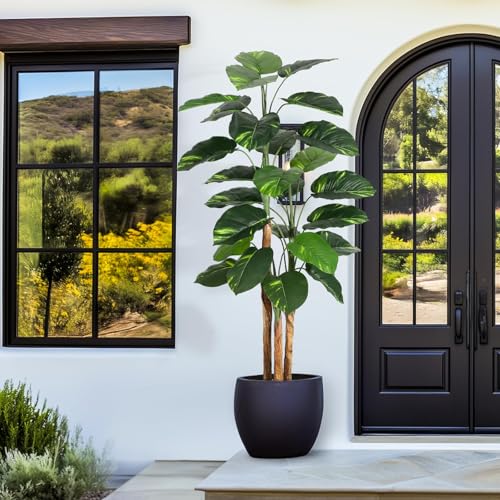 180 cm Hoher Kunstbaum, Künstliche Grünpflanzen Mit Topf, Pflegeleichter Dekorationsbaum, Für Terrassen Und Wohnzimmer