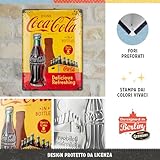 Zoom IMG-2 nostalgic art cartello coca cola Zoom IMG-2 nostalgic art cartello coca cola