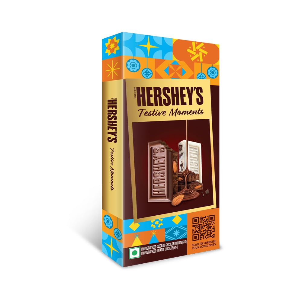 See full amazon price history chart for HERSHEYS Festive Moments Chocolate Bar Assorted Valentine Gift Pack For Her| For Him | - 200Gram HERSHEYS Festive Moments Chocolate Bar Assorted Valentine Gift Pack For Her| For Him | - 200Gram (B0CKL86VW5) Amazon Price History, Amazon Price Tracker