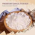 52USA Poudre d'ail 22 oz (1.54Lb), Assaisonnement en poudre d'ail fin pour la cuisson, Viandes grillées, Salades, Légumes et vinaigrettes aromatisés, Sans gluten