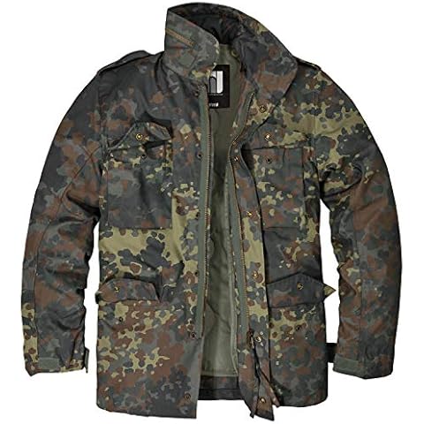 BW-ONLINE-SHOP Men's M-65 field jacket, standard jacket, outdoor parka. - Multicolour - XXXXX-Large Cover