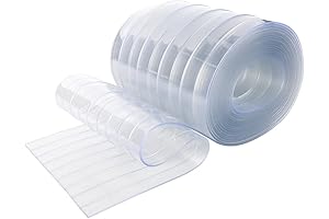 Walk-In Freezer Grade Plastic Strip Curtain with Optimal Temperature Control