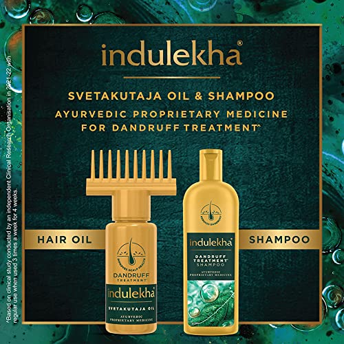 Indulekha Svetakutaja Oil|Ayurvedic Medicinal oil for dandruff treatment|100% Ayurvedic Oil|100ml - Image 6