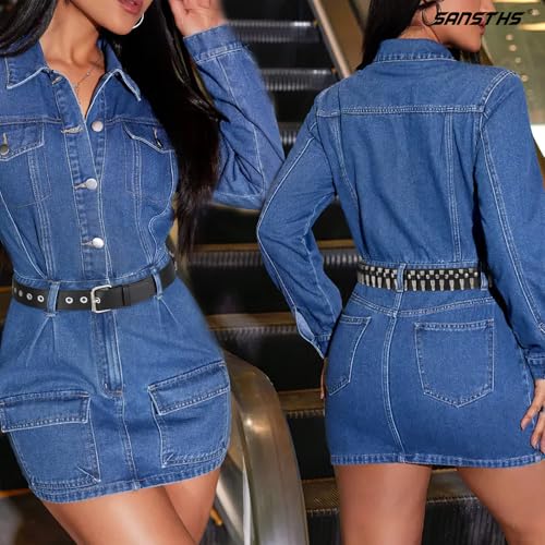 SANSTHS Rivet Belts for Women Men Black Studded Gothic Belt Punk Belt with Metel Buckle for Jeans Hip Hop2