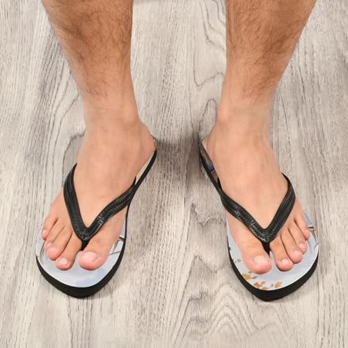 Flower Fall Cute Deer Flip Flop Beach Summer Casual Sandal for Women & Men Shower Shoes 208569004