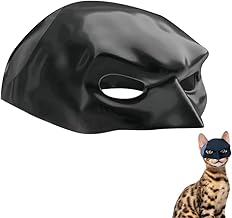 Itisyou 猫 マスク バットマン コスプレ 猫用マスク 猫用バットマンマスク 猫マスク キャットマスク