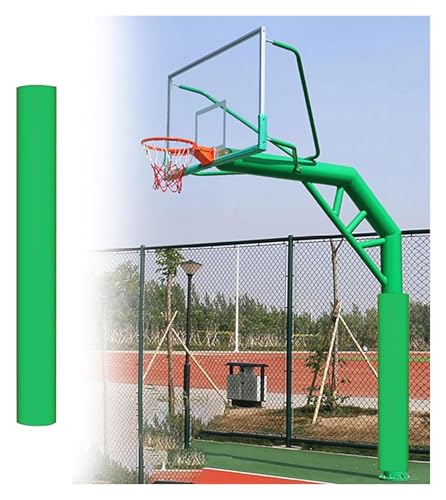 BYZOMU Basketball Pole Pad 3 4 5 6 FT Tall Foam All-Weather Durable UV-Resistant Waterproof Basketball Pole Padding Weatherproof Pickleball Pole Pads(H 5ft/150cm)