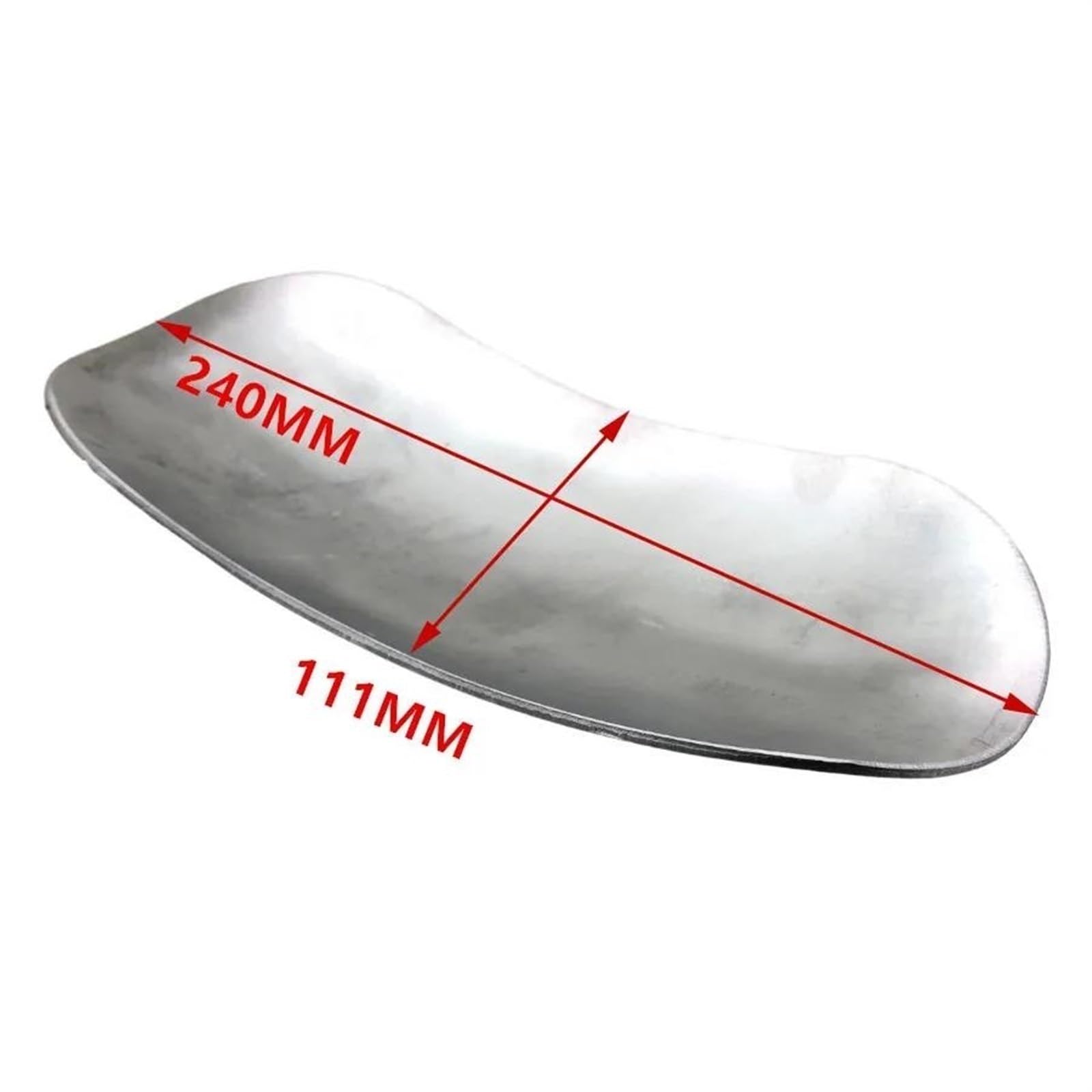 Piezas Decorativas 1PC Motocross Accesorios Cromado Motocicleta Guardabarros Delantero Corto Guardabarros Guardabarros Delantero Cubierta Protectora para Benelli