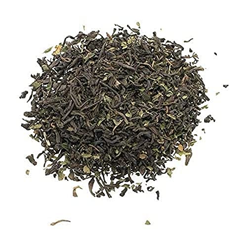 Aromas de Té - Té Rojo Pu Erh con Menta Expectorante Diurético/Té Chino Pu Erh Estimulante Energizante, 100 gr.