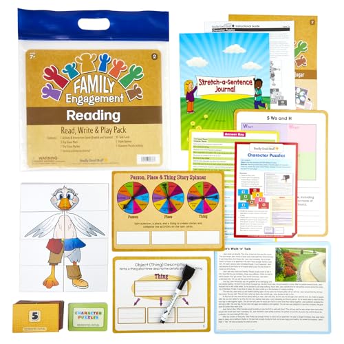 Image of Really Good Stuff Family Engagement Reading, Read, Write & Play Pack